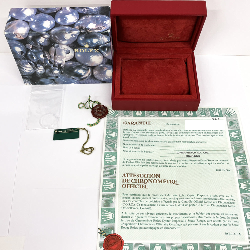 Rolex Lady-Datejust White Roman Dial 79174 (2002)