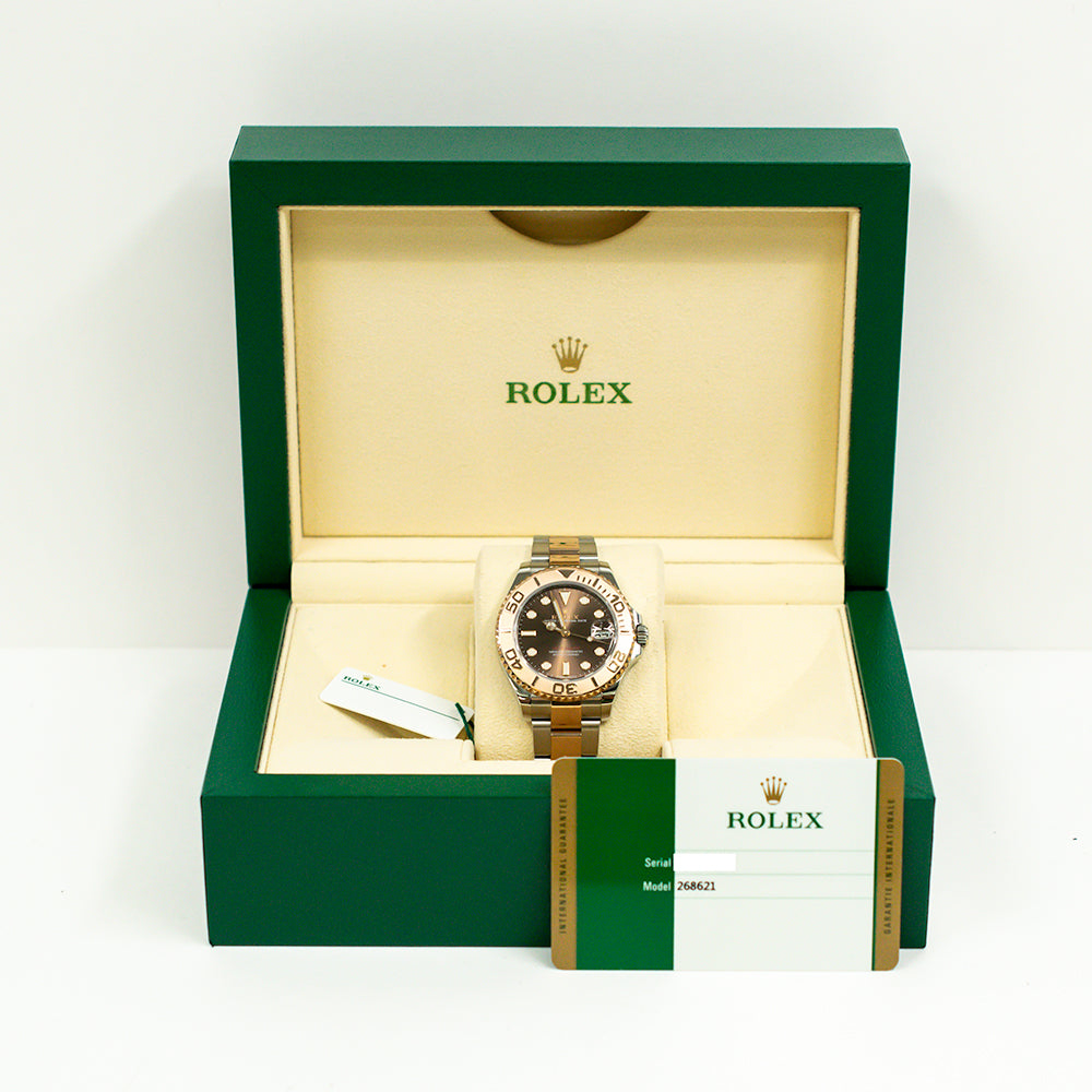 Rolex Yacht-Master 37mm Chocolate Dial 268621 (2017)