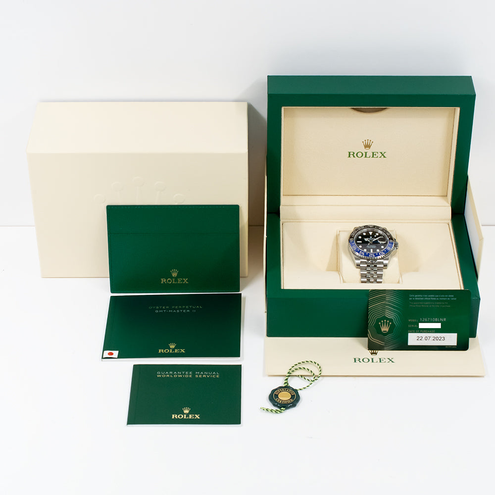 Rolex GMT-Master II "Batman" Dial 126710BLNR (2023)