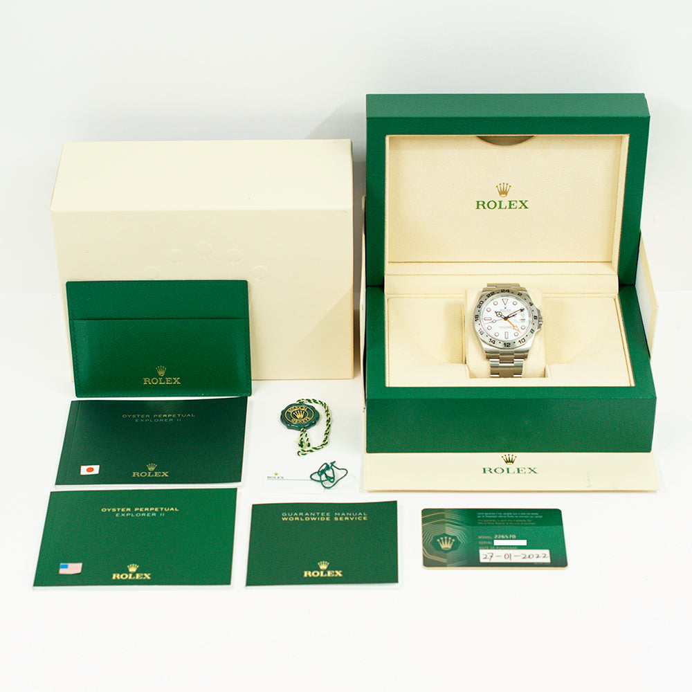 Rolex Explorer II 42mm White Dial 226570 (2022)