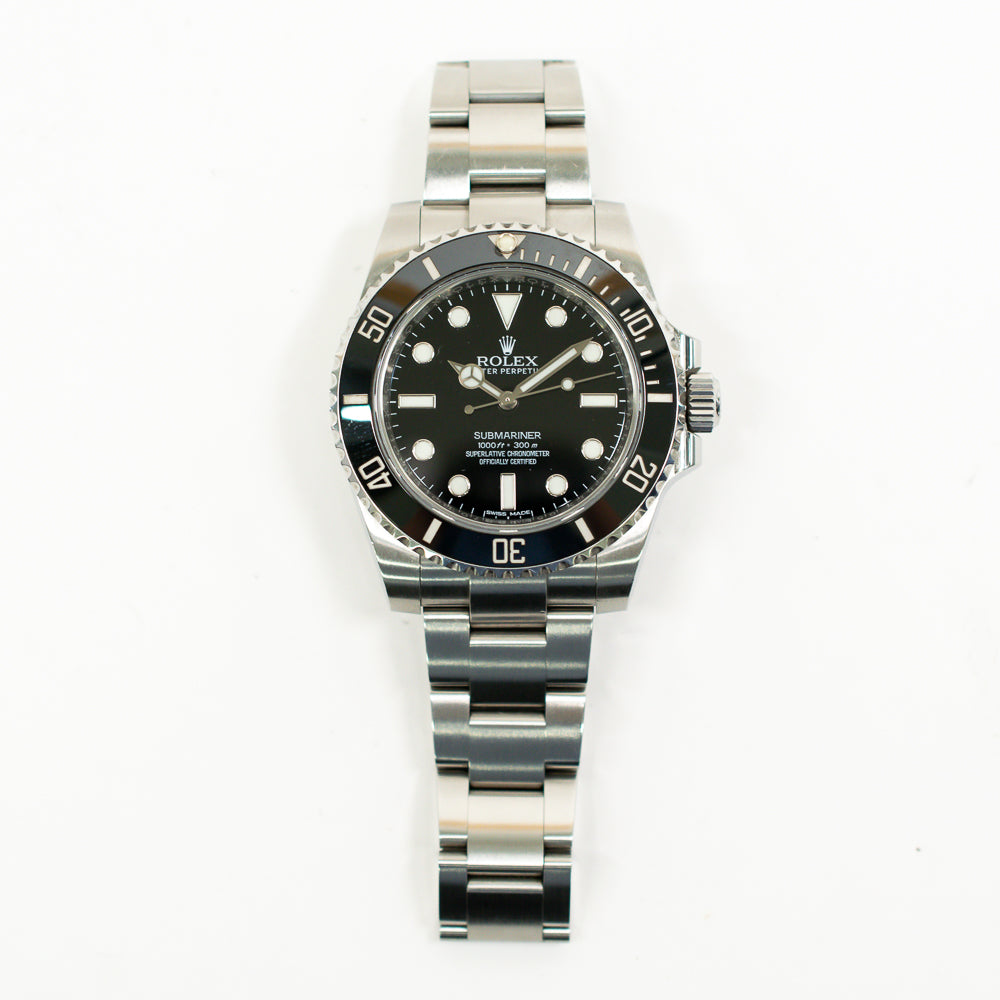 Rolex Submariner No Date 40mm Black Dial 114060 (2017)