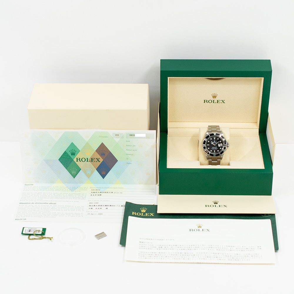 Rolex Submariner Date 41mm Steel Black Dial 16610 (2004)