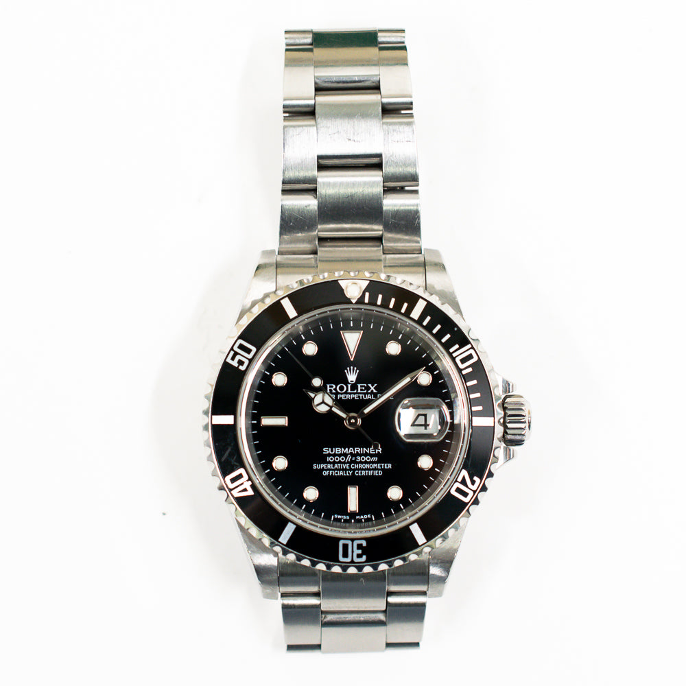 Rolex Submariner Date 41mm Steel Black Dial 16610 (2004)