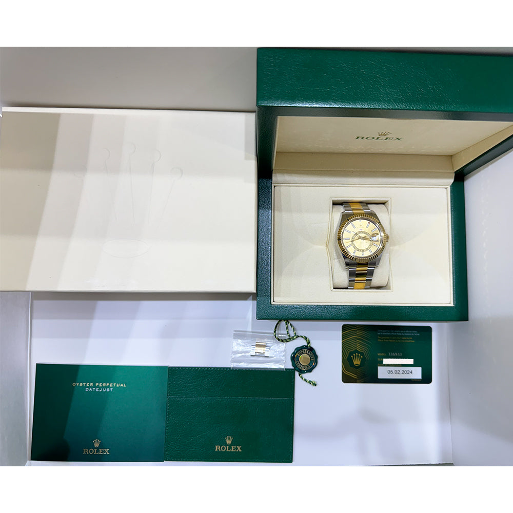 Rolex Sky-Dweller 42mm Champagne Dial 336933 (2024)
