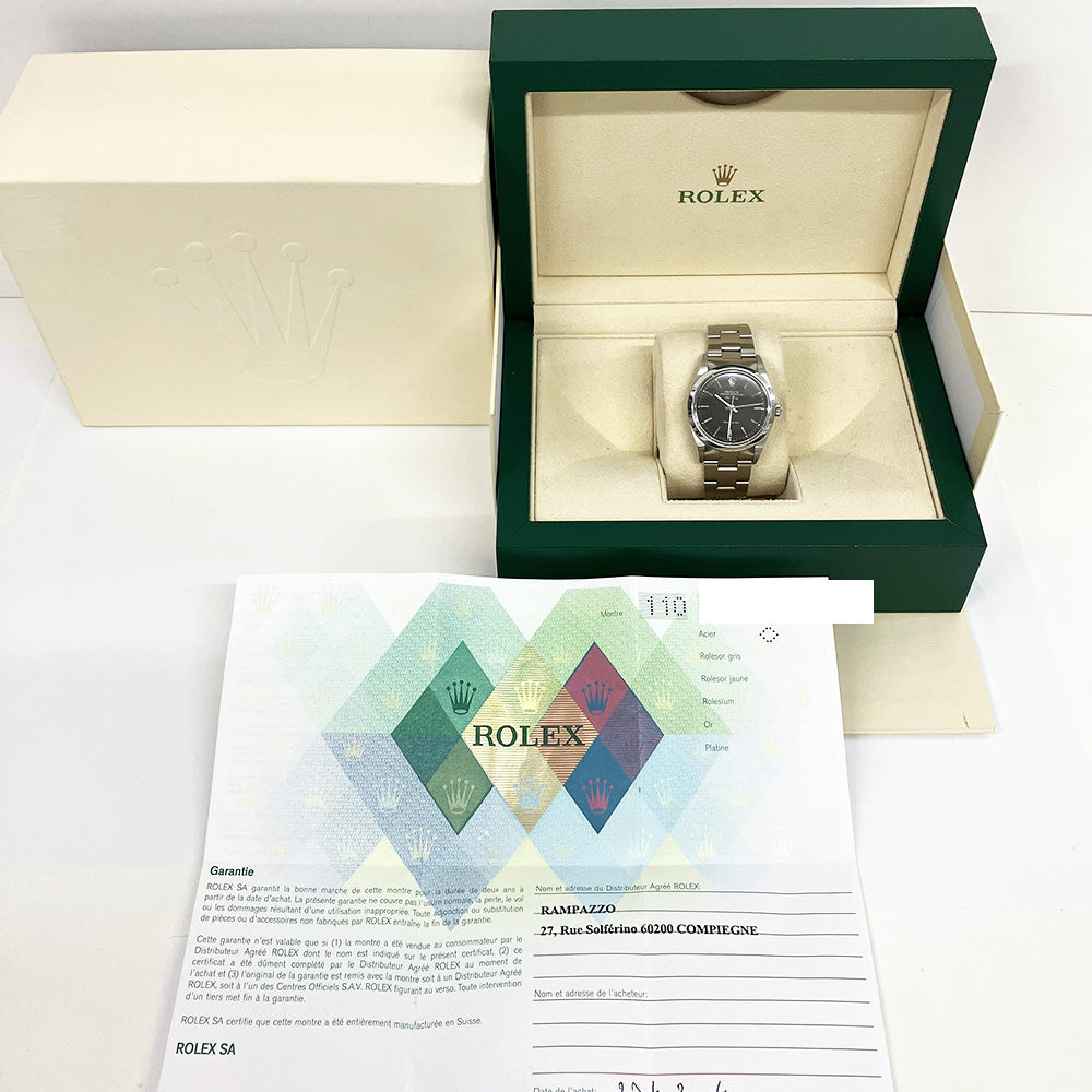 Rolex Air-King Black Dial 14000M (2004)