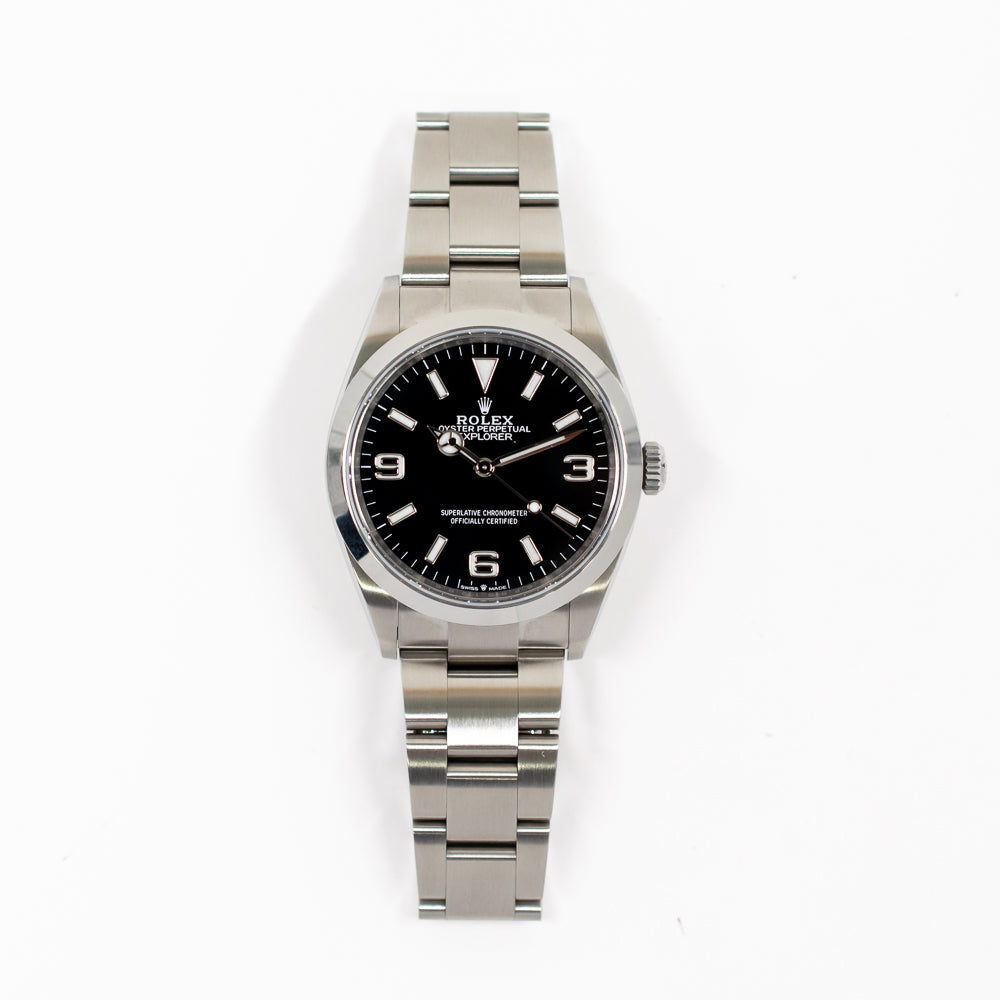 Rolex Explorer 36mm Black Dial 124270 (2021)