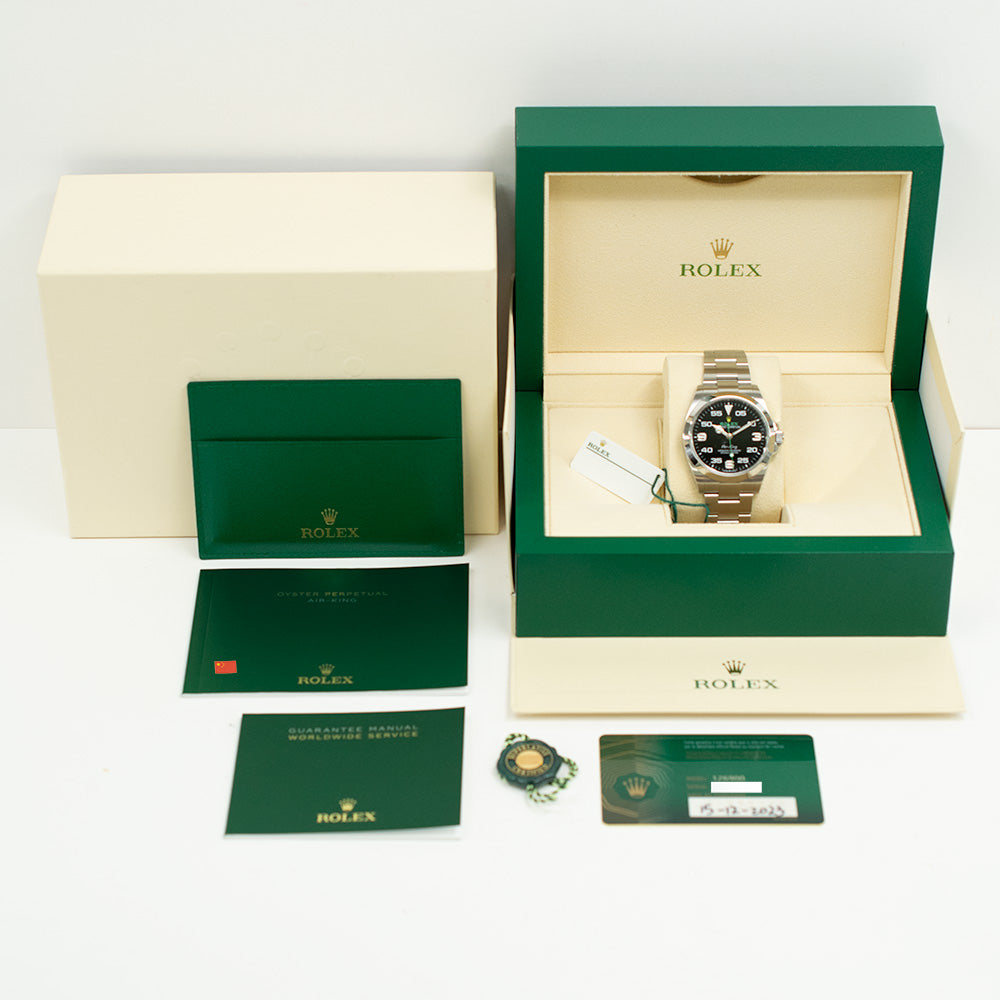 Rolex Air-King 40mm Black Dial 126900 (2023)