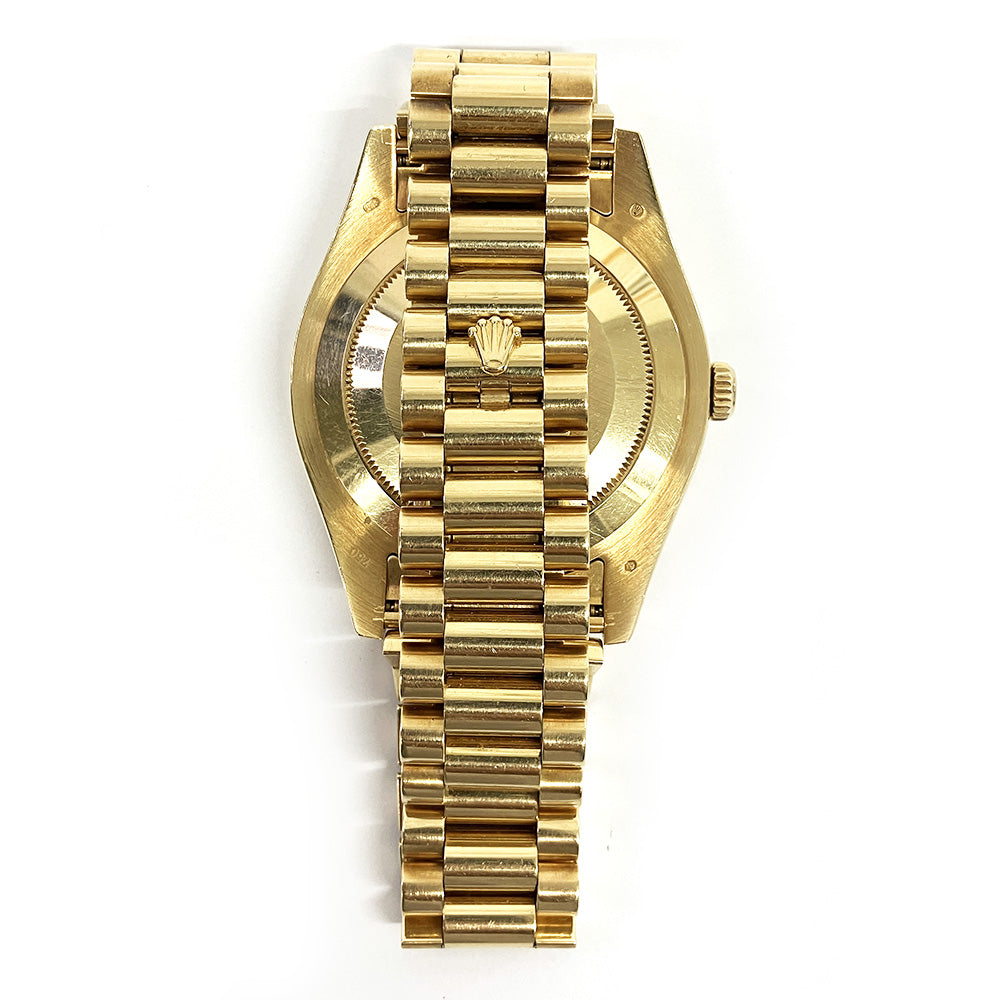 Rolex Day-Date II 41mm Champagne Diamond Dial 218398BR