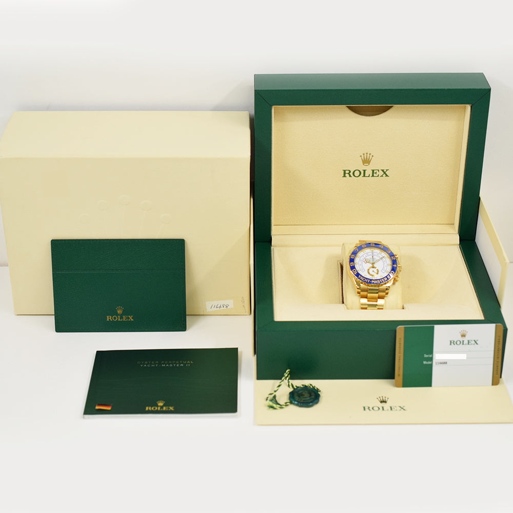 Rolex Yacht-Master II White Dial 116688 (2018)