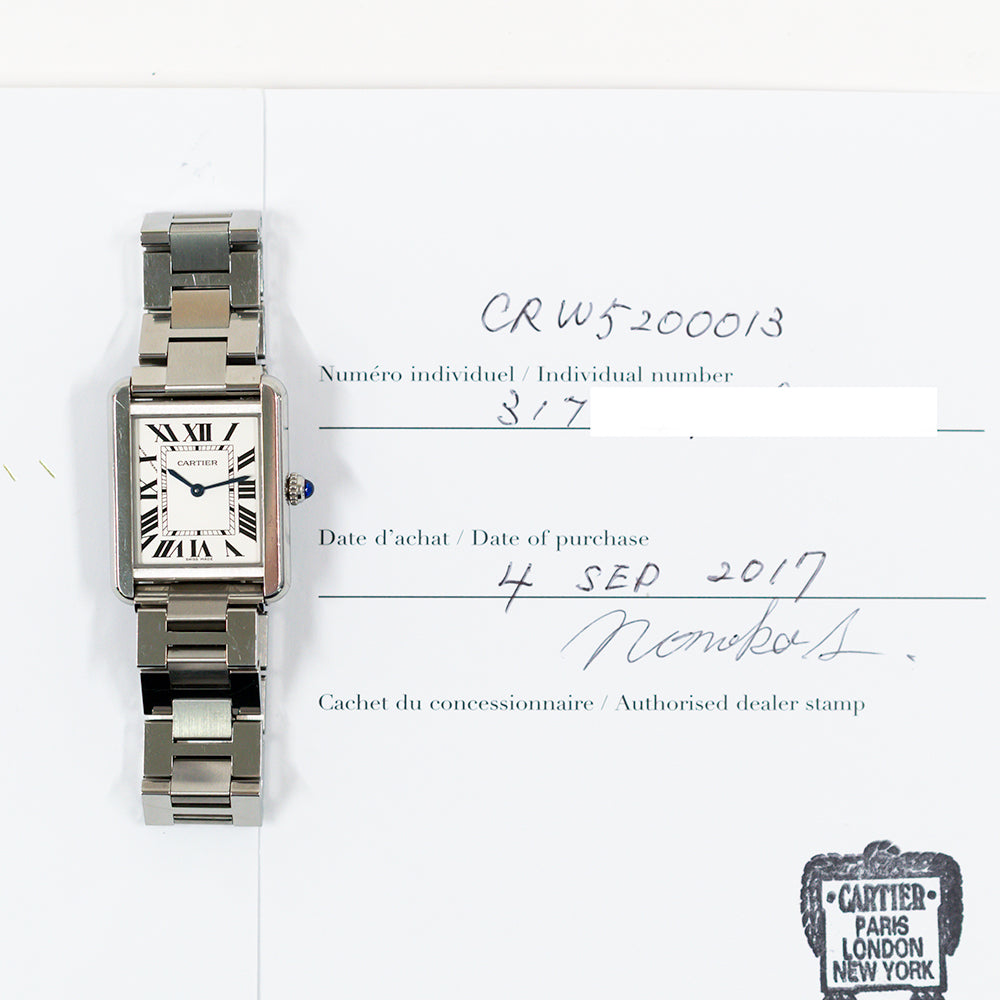 Cartier W5200013 (2017)