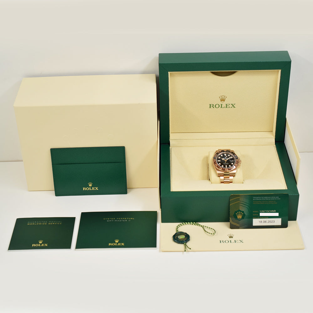 Rolex GMT-Master II Root Beer Dial 126715CHNR (2023)