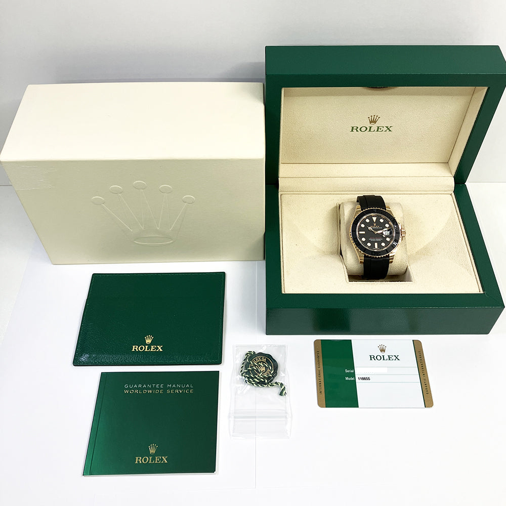 Rolex Yacht-Master 40mm Black Dial 116655
