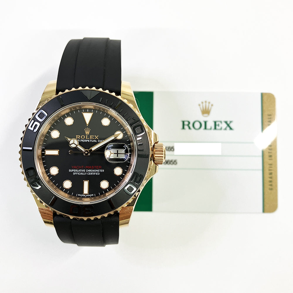 Rolex Yacht-Master 40mm Black Dial 116655