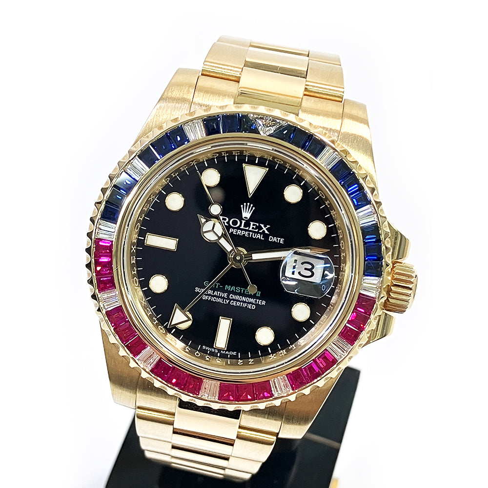 Rolex GMT-Master II Black Dial 116748SARU (2012)