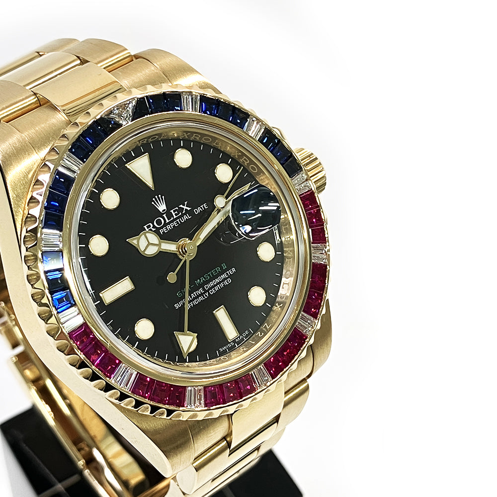 Rolex GMT-Master II Black Dial 116748SARU (2012)