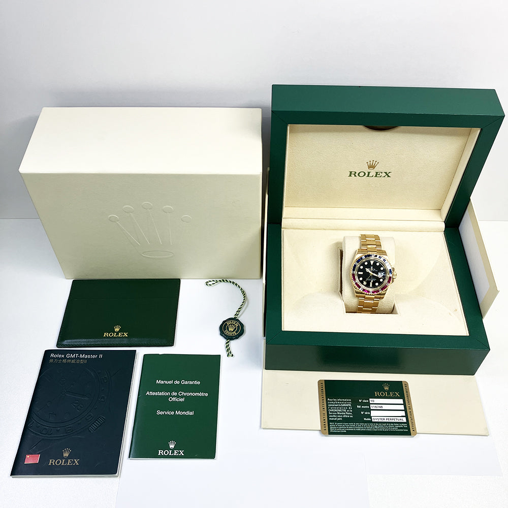 Rolex GMT-Master II Black Dial 116748SARU (2012)