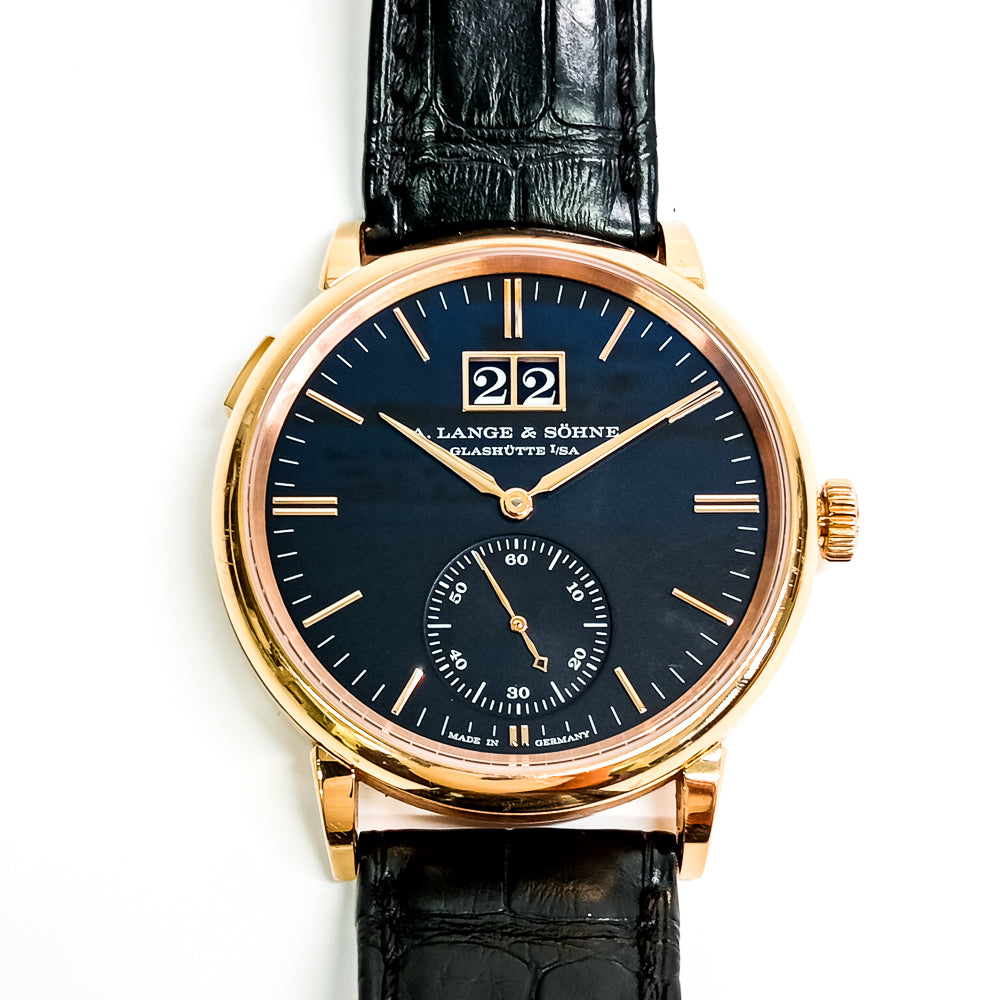 Saxonia Outsize Date 38.5mm Rose Gold 381.031 (2022)