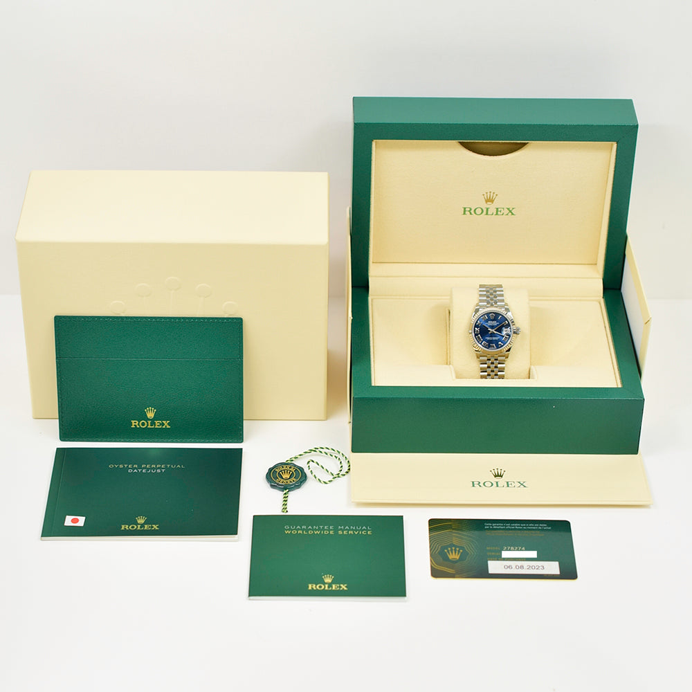 Rolex Datejust 31mm Blue Roman Dial 278274 (2023)