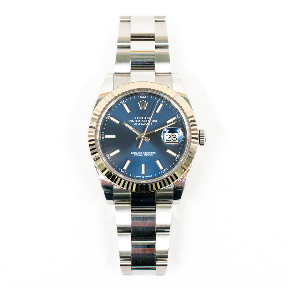 Rolex Datejust 41mm Blue Dial 126334 (2019)