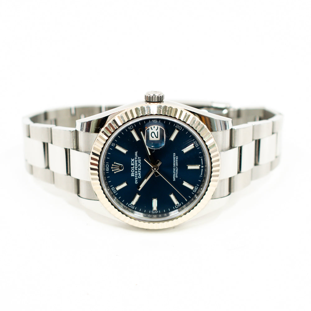 Rolex Datejust 41mm Blue Dial 126334 (2019)
