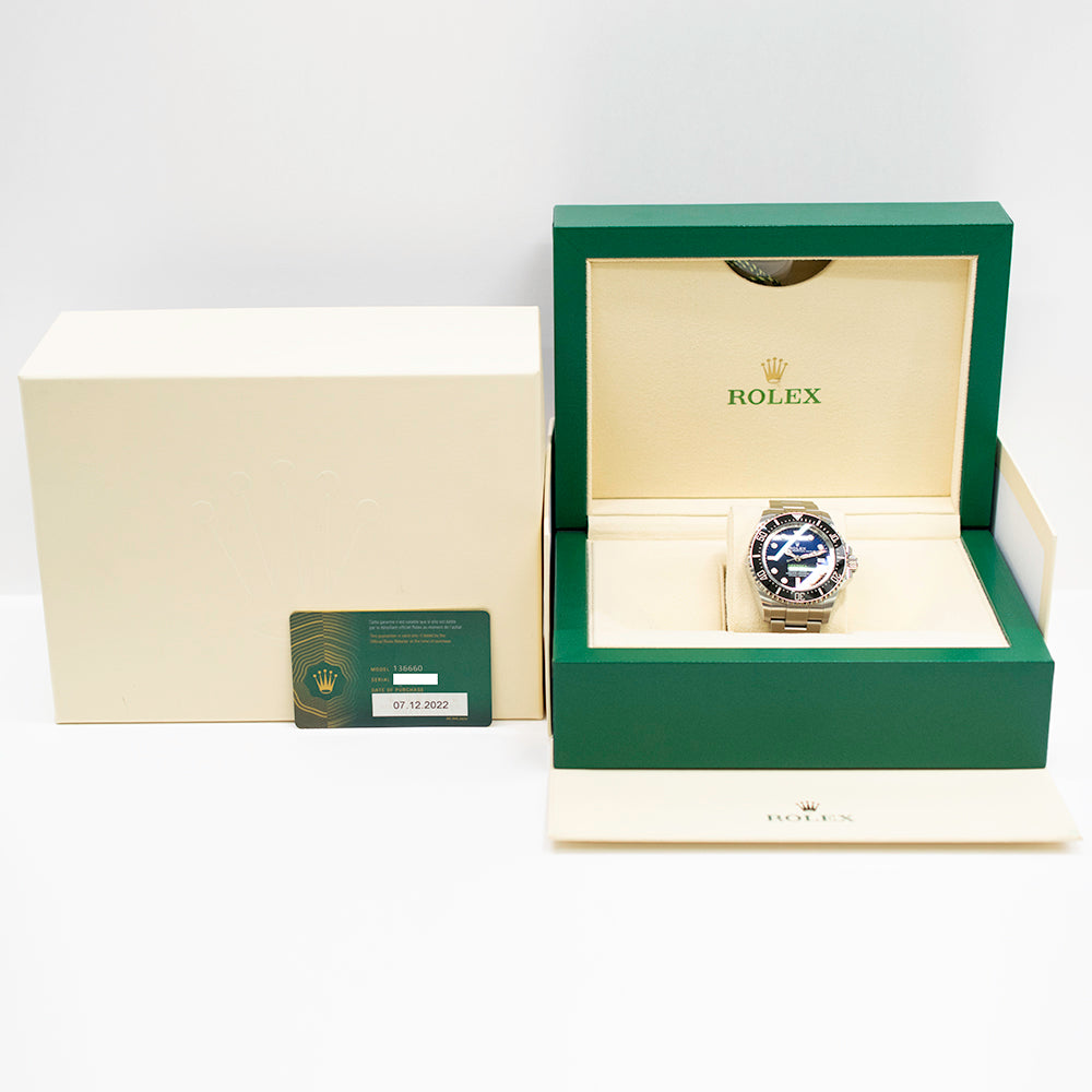 Rolex Sea-Dweller Deep Sea D-Blue Dial 136660 (2022)