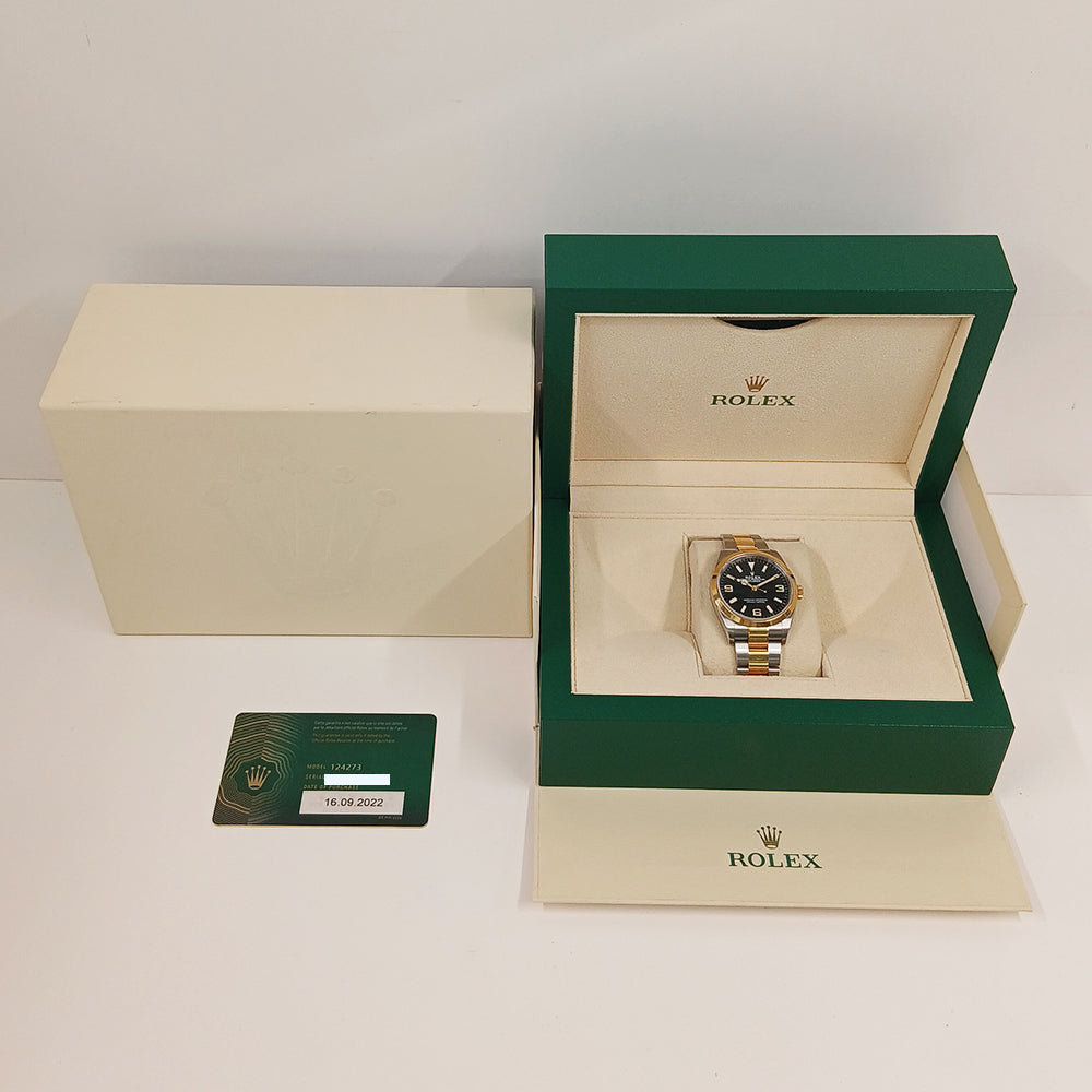 Rolex Explorer Black Dial 124273 (2022)