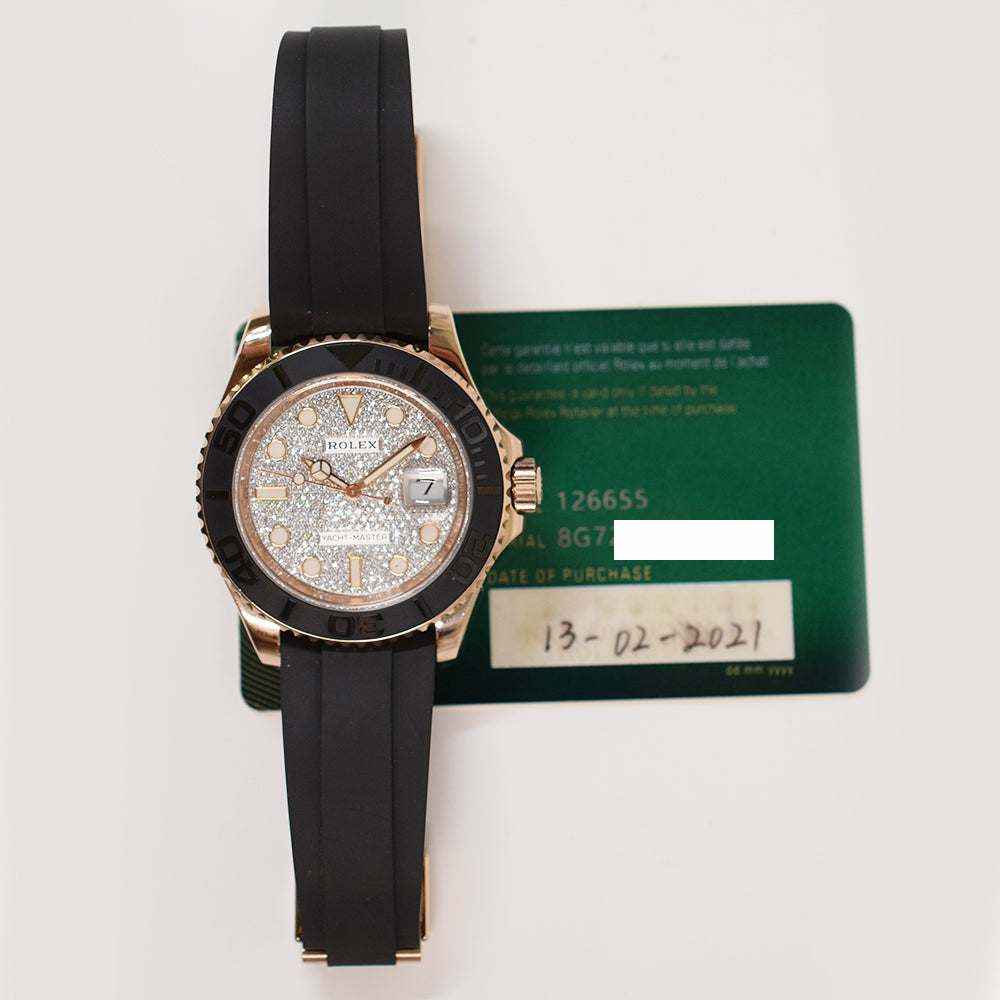 Rolex Yacht-Master 40mm Black Dial 126655 (2020)