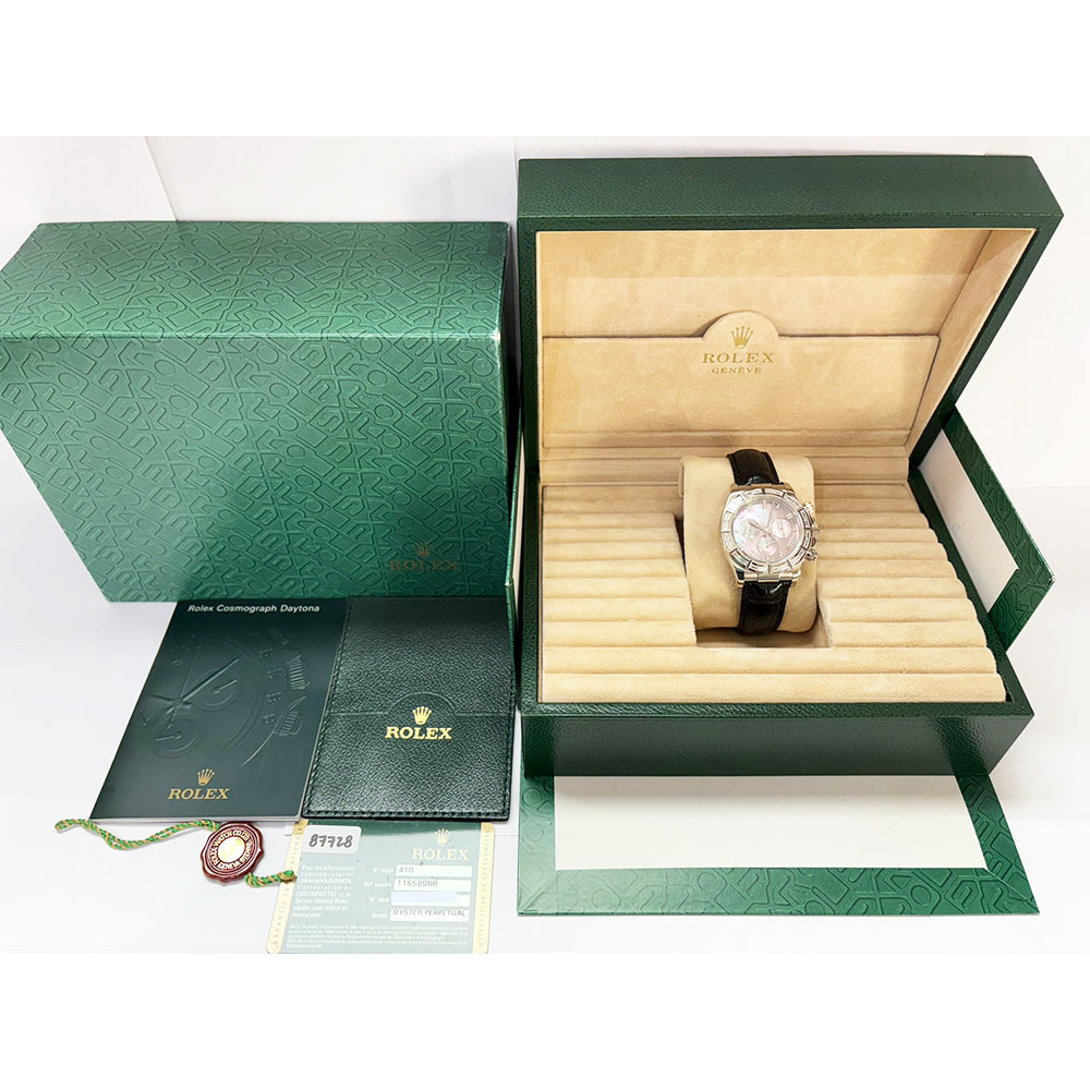 Rolex Daytona Black Mop Roman Dial 116589BR (2010)