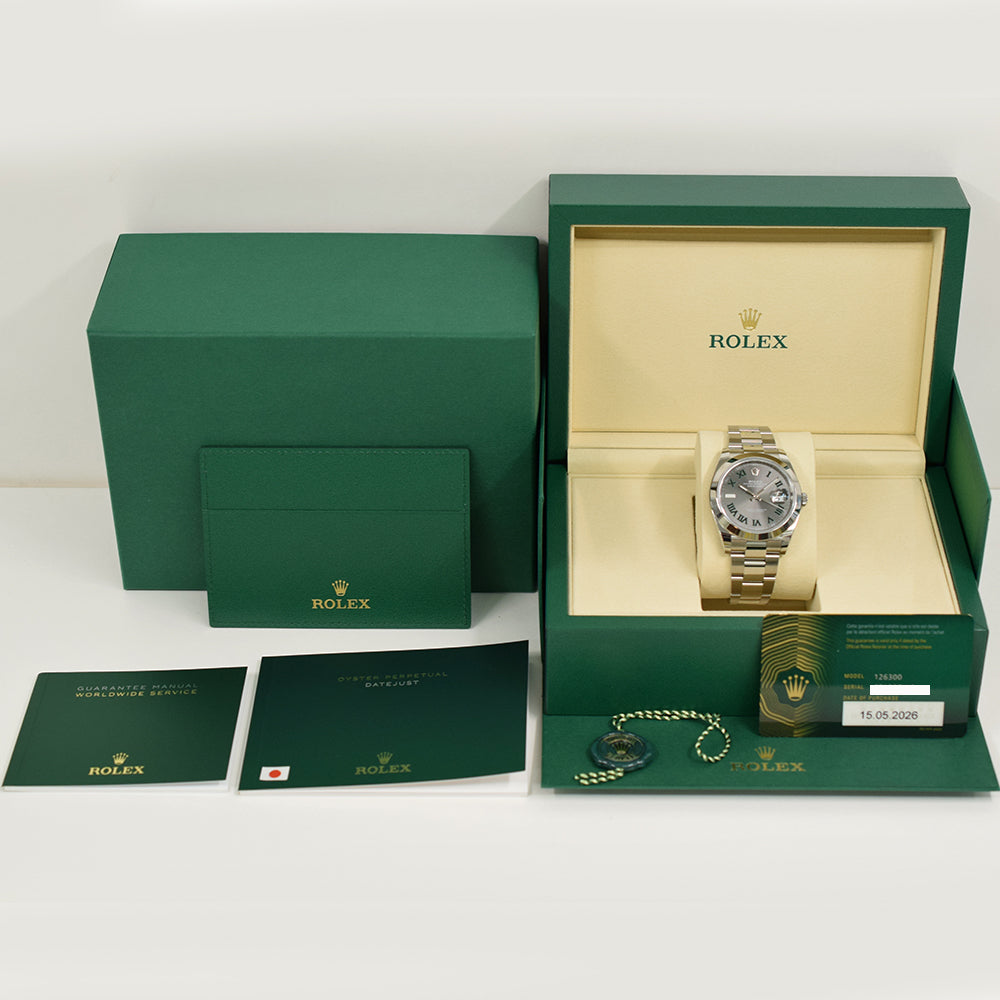 Rolex Datejust 41mm Wimbledon Dial 126300 (2026)