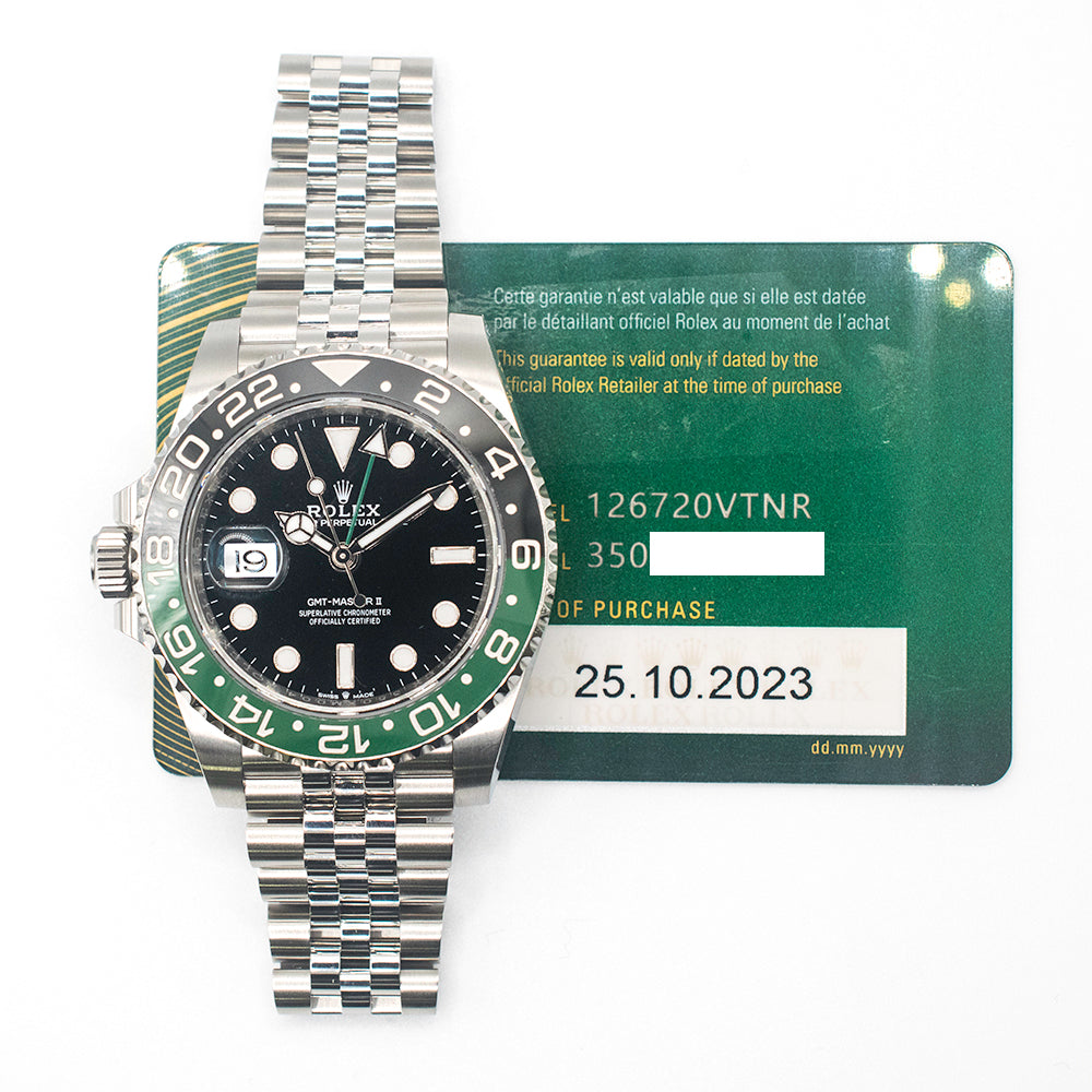 Rolex GMT-Master II Sprite 126720VTNR (2023)