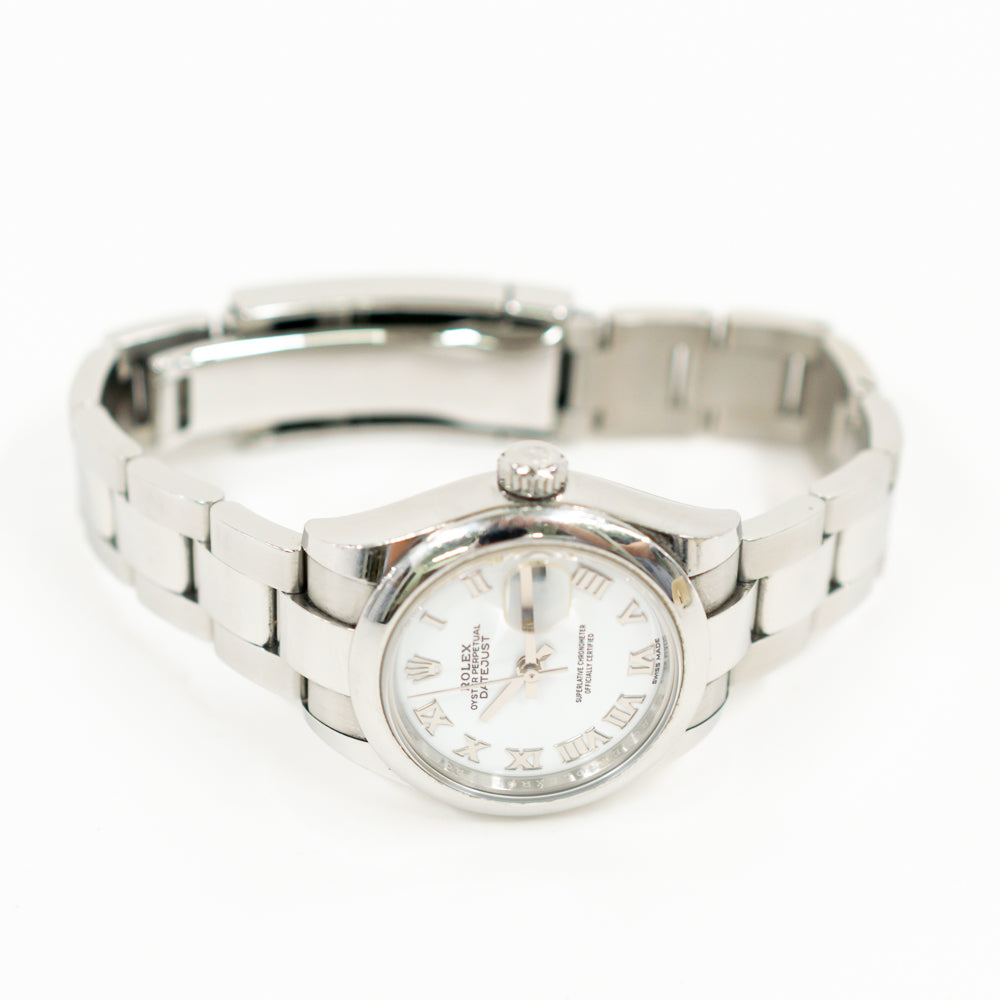 Rolex Datejust 28mm White Roman Dial 279160 (2019)