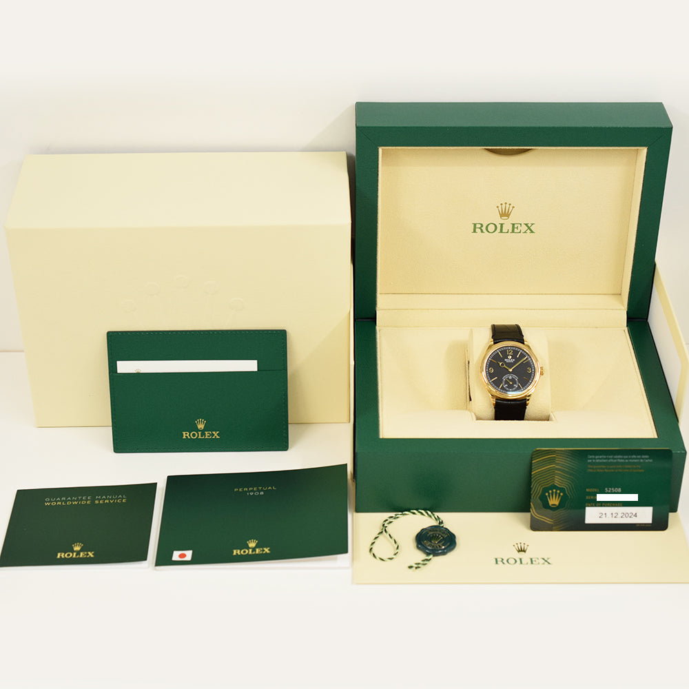 Rolex 1908 39mm Black Dial 52508 (2024)