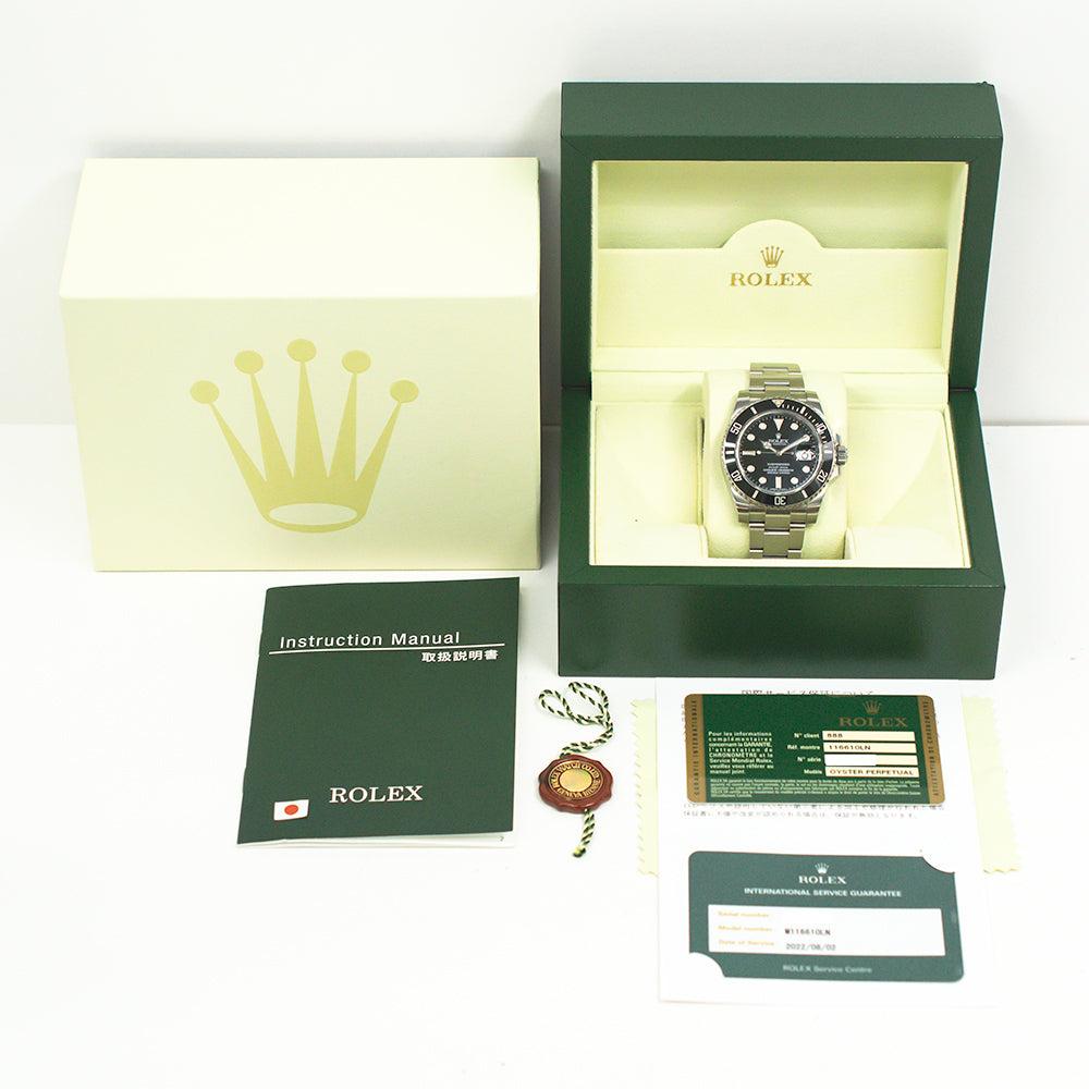 Rolex Submariner Date 40mm Black Dial 116610LN
