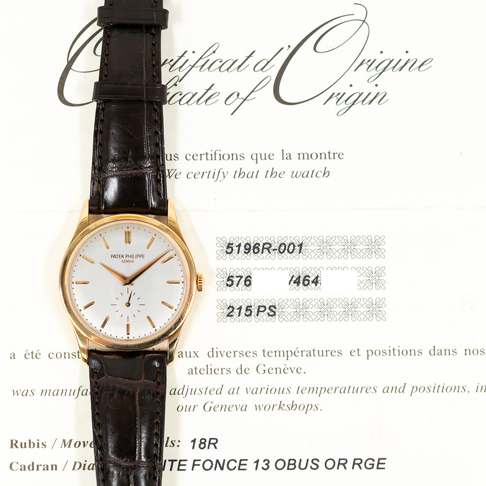 Patek Philippe 5196R-001 (2014)