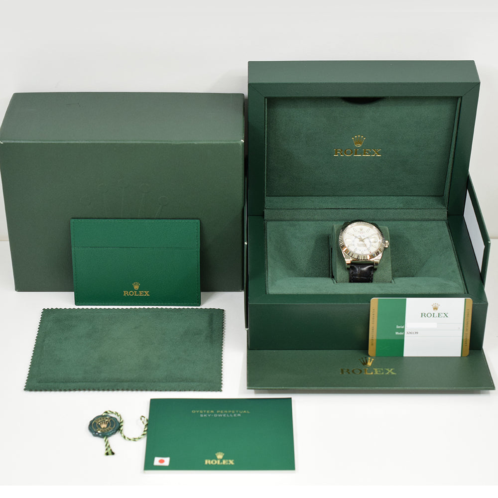 Rolex Sky-Dweller 42mm Silver Dial 326139 (2020)