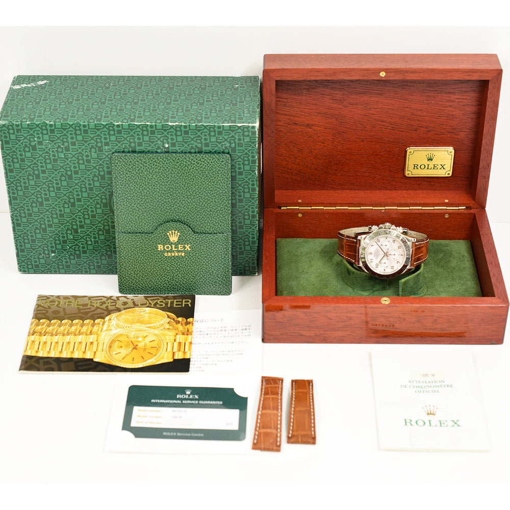 Rolex Daytona Cosmograph 40mm Mop Arabic Dial 16519NA (1999)