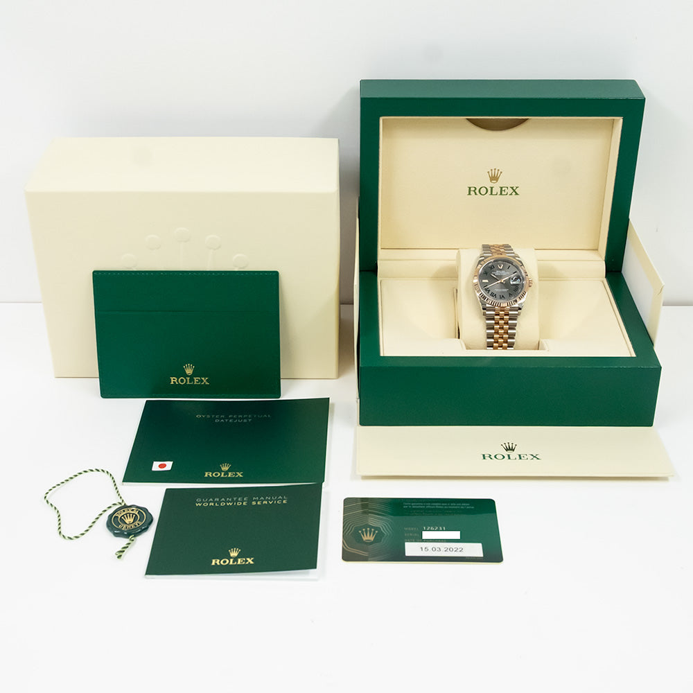 Rolex Datejust 36mm Wimbledon Dial 126231 (2022)