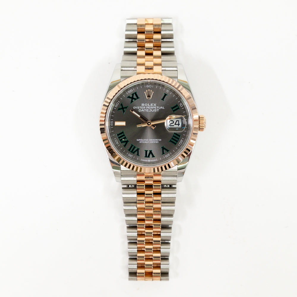 Rolex Datejust 36mm Wimbledon Dial 126231 (2022)