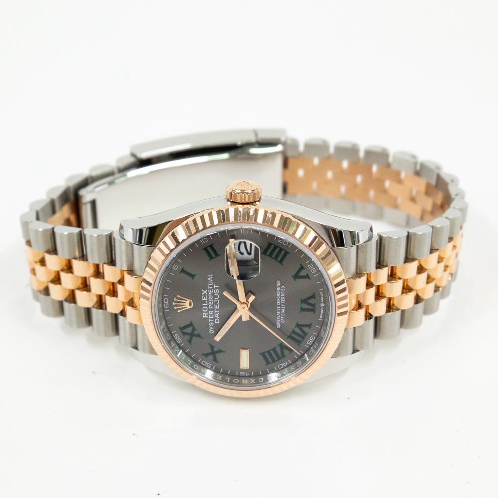 Rolex Datejust 36mm Wimbledon Dial 126231 (2022)