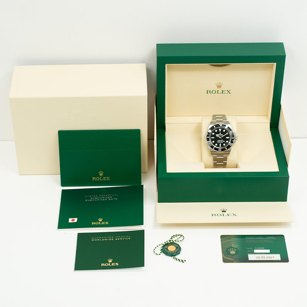 Rolex Submariner No Date 41mm Black Dial 124060 (2021)
