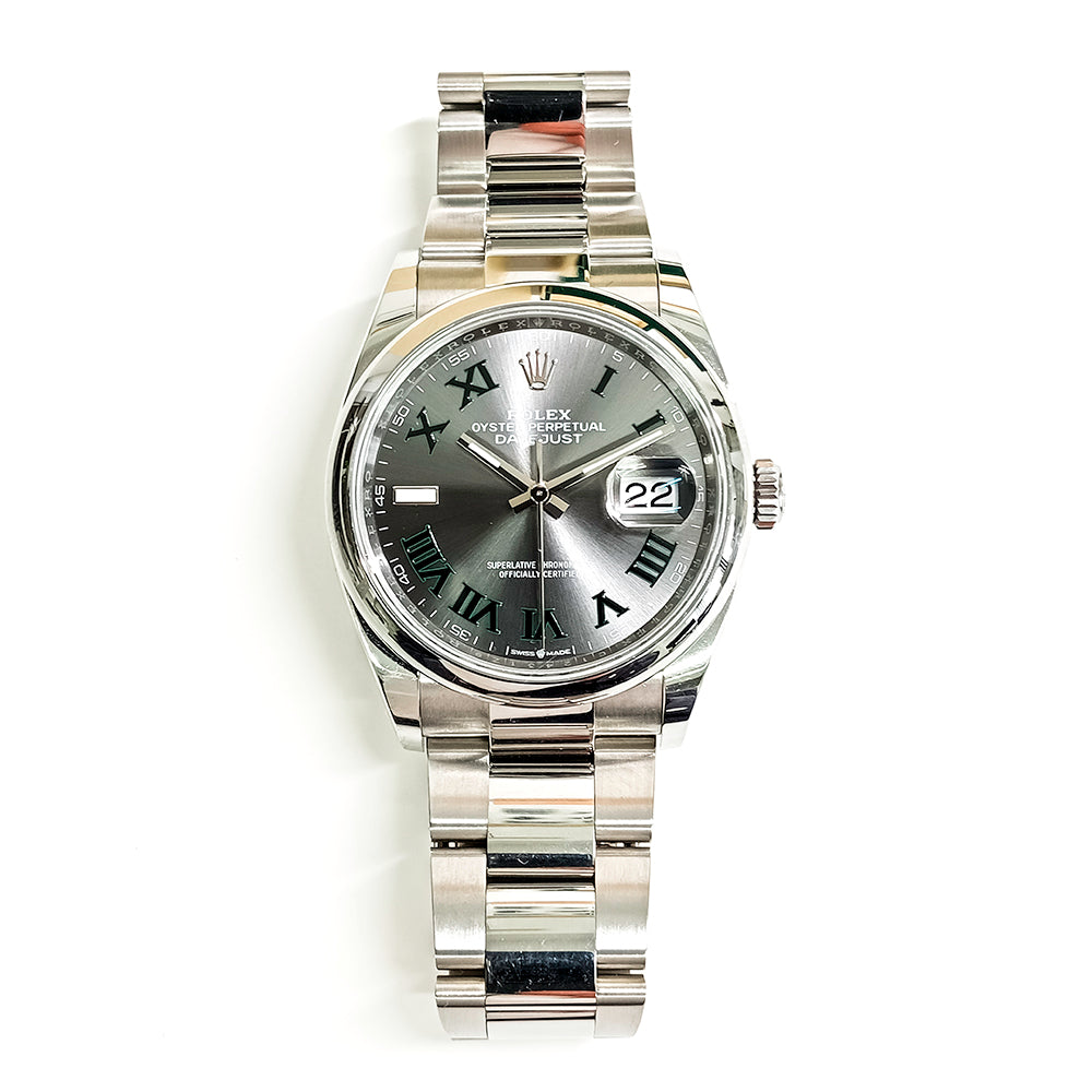 Rolex Datejust 36mm Wimbledon Dial 126200 (2025)