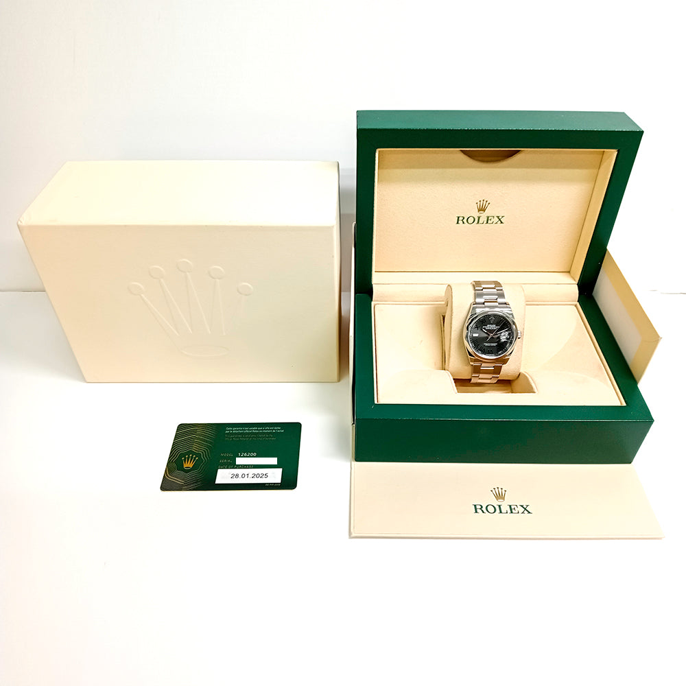 Rolex Datejust 36mm Wimbledon Dial 126200 (2025)