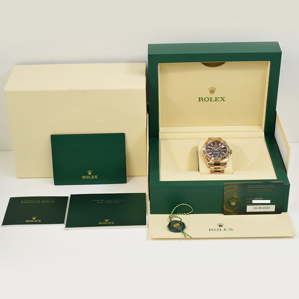 Rolex Sky-Dweller Chocolate Dial 336935 (2023)