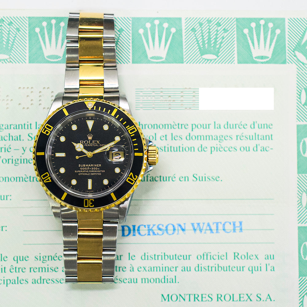 Rolex Sultan Black Dial 16613 (1998)