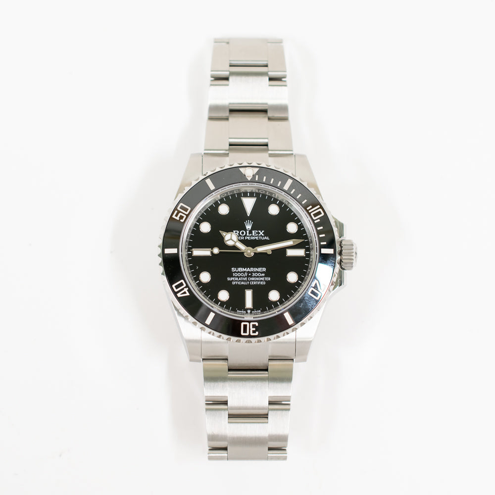 Rolex Submariner No Date 41mm Black Dial 124060 (2025)