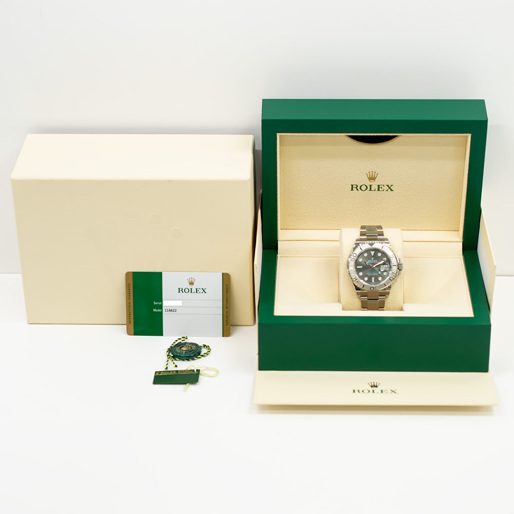 Rolex Yacht-Master 40mm Slate Dial 116622 (2018)