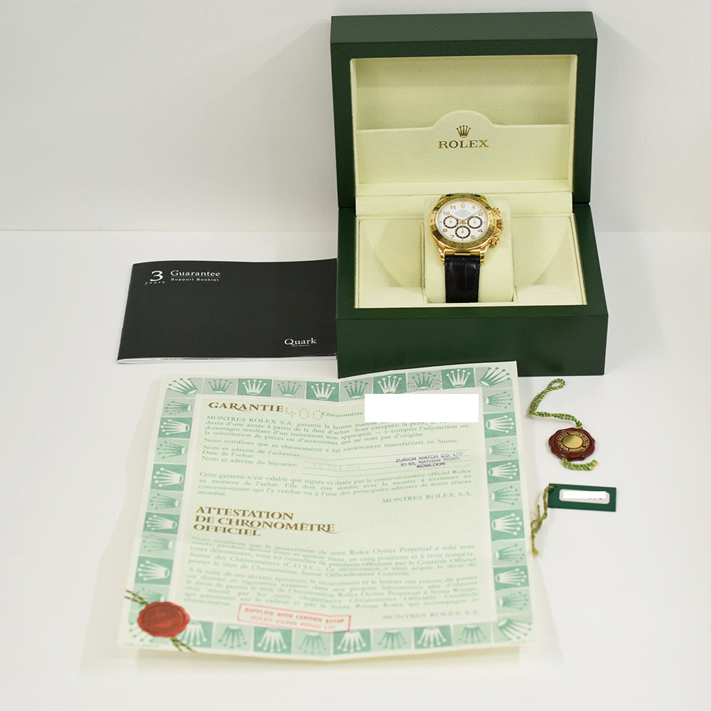 Rolex Daytona White Arabic Dial 16518 (1999)