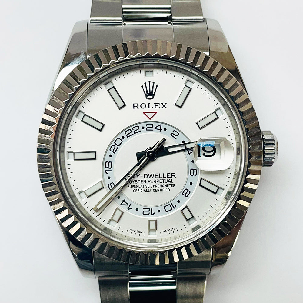 Rolex Sky-Dweller Oyster, 42mm White Dial 326934 (2018)