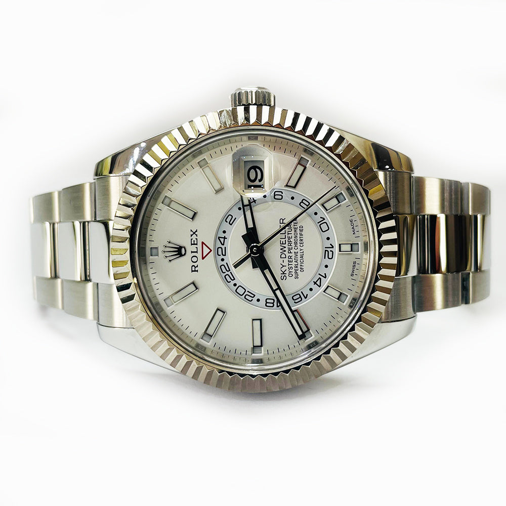 Rolex Sky-Dweller Oyster, 42mm White Dial 326934 (2018)