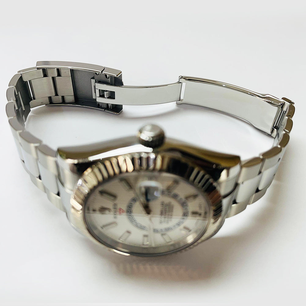 Rolex Sky-Dweller Oyster, 42mm White Dial 326934 (2018)